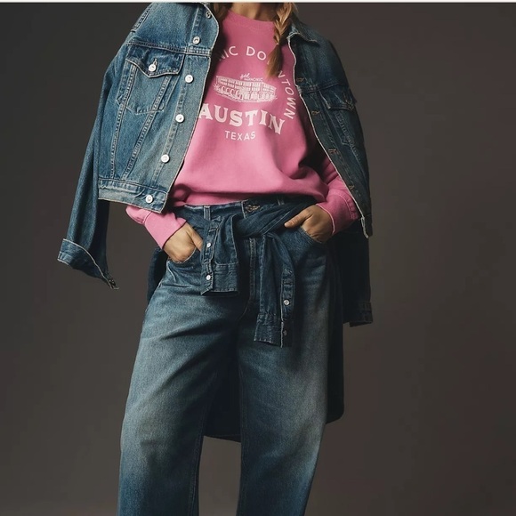 New w/o tag. Maeve City Crewneck Sweatshirt - Picture 2 of 5